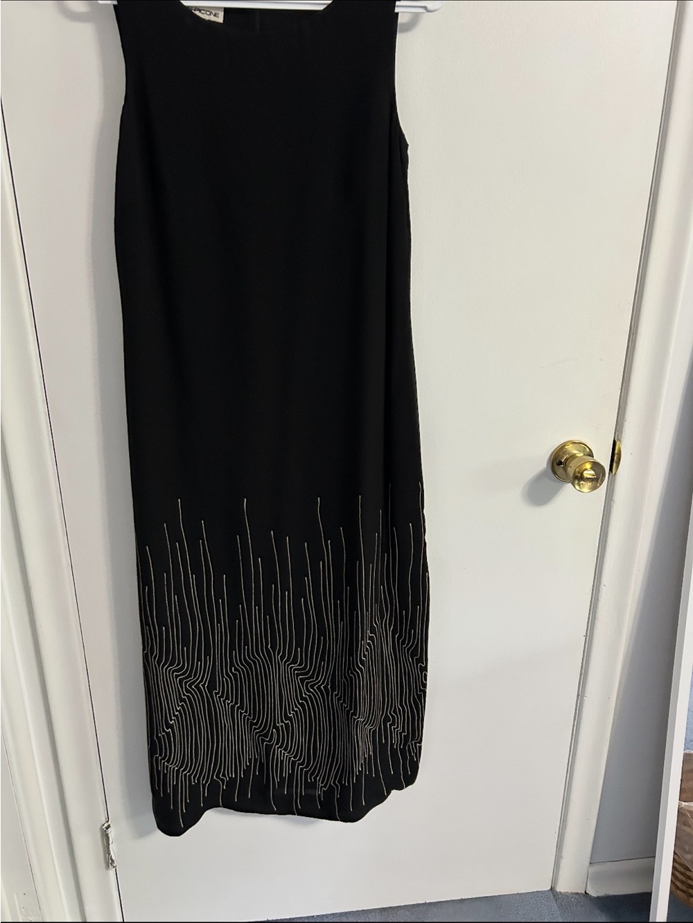 Evan-Picone | Sleeveless Black Midi/Ankle Dress | Size 4 | EUC